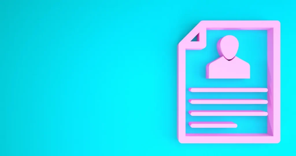 大学指定の履歴書を提出する際の注意点を象徴するイラスト。企業への提出時に確認すべき5つのポイントについて解説。