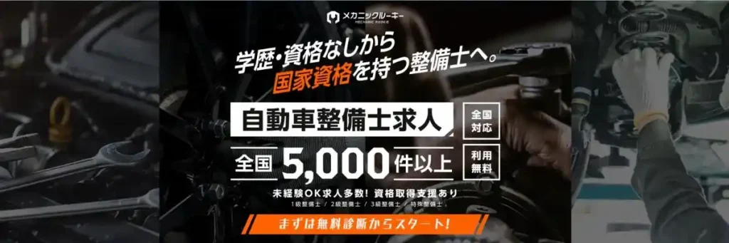 メカニックルーキーCTA